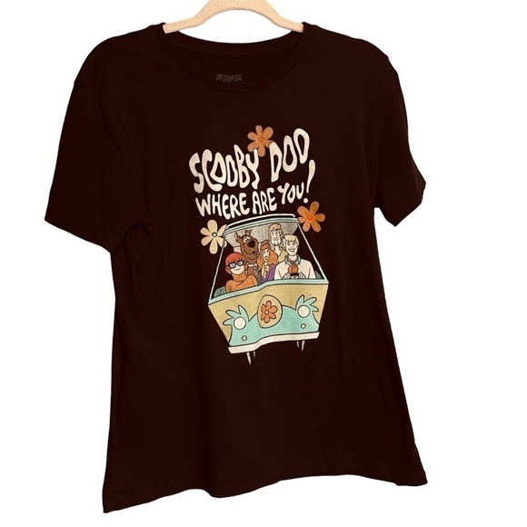 Scooby Doo Black Tshirt - Unisex - Picture 1 of 7